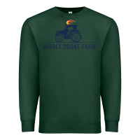 Sports Green diddly farm for men and women Premium Sweatshirt - DesignPulse