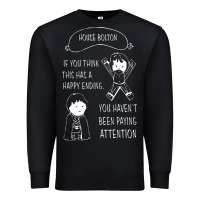Black house bolton Premium Sweatshirt - DesignPulse
