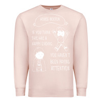 Pale Pink house bolton Premium Sweatshirt - DesignPulse