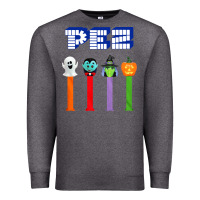 Charcoal Heather halloween pez Premium Sweatshirt - trangStudio
