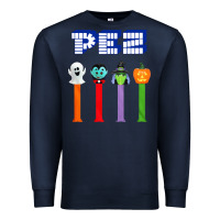 Navy halloween pez Premium Sweatshirt - trangStudio