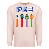 Pale Pink halloween pez Premium Sweatshirt - trangStudio