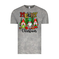 Cloud Rock merry christmas gnomes Vintage Tee - CowGirlArtShop