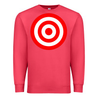 Cardinal bullseye target red & white rings target Premium Sweatshirt - DesignPulse