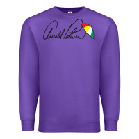 Purple Arnold Palmer Premium Sweatshirt - DesignPulse