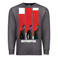 Charcoal Heather INTERPOL BAN Premium Sweatshirt - DesignPulse