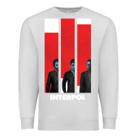 Dove Grey INTERPOL BAN Premium Sweatshirt - DesignPulse
