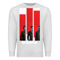 Oatmeal Heather INTERPOL BAN Premium Sweatshirt - DesignPulse