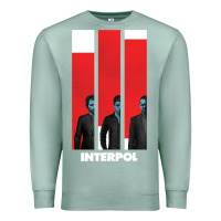 Seafoam INTERPOL BAN Premium Sweatshirt - DesignPulse