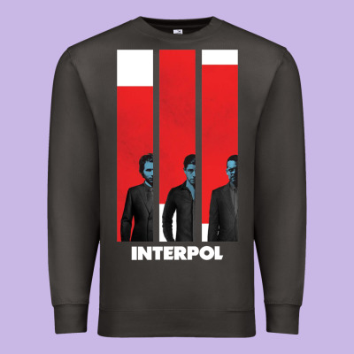 Interpol Ban Premium Sweatshirt Designed By Designpulse