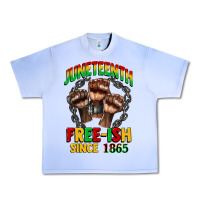 Grape Ice juneteenth free ish since 1865 Urban Heavy Tee - CowGirlArtShop