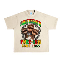 Sandshell juneteenth free ish since 1865 Urban Heavy Tee - CowGirlArtShop
