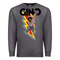 Charcoal Heather Gino time basketball Premium Sweatshirt - DesignPulse