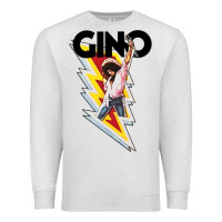Oatmeal Heather Gino time basketball Premium Sweatshirt - DesignPulse