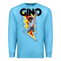 Ocean Blue Gino time basketball Premium Sweatshirt - DesignPulse