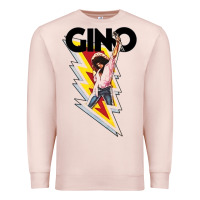 Pale Pink Gino time basketball Premium Sweatshirt - DesignPulse