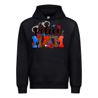 Black police mom Urban Hoodie - AdoDesignShop