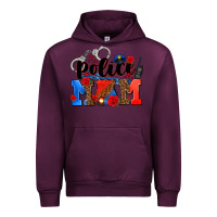 Mauve Wine police mom Urban Hoodie - AdoDesignShop