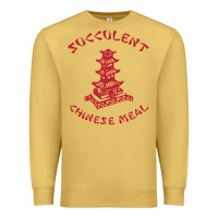 Antique Gold SUCCULENT CHINESE MEAL CHINESE TAKE OUT TAKE AWAY Premium Sweatshirt - DesignPulse