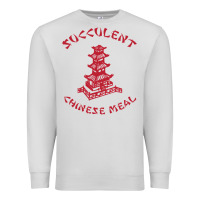 Dove Grey SUCCULENT CHINESE MEAL CHINESE TAKE OUT TAKE AWAY Premium Sweatshirt - DesignPulse