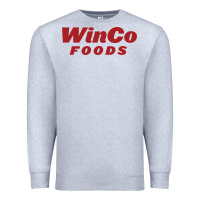 Heather Grey winco foods american supermarket Premium Sweatshirt - DesignPulse