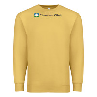 Antique Gold Cleveland clinic Premium Sweatshirt - DesignPulse