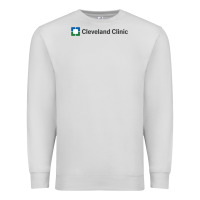 Dove Grey Cleveland clinic Premium Sweatshirt - DesignPulse