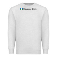 Oatmeal Heather Cleveland clinic Premium Sweatshirt - DesignPulse