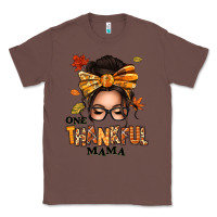 Chestnut one thankful mama afro messy bun Classic Tee - texasbilliewilder