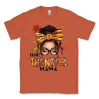 Copper one thankful mama afro messy bun Classic Tee - texasbilliewilder