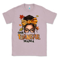 Lilac one thankful mama afro messy bun Classic Tee - texasbilliewilder