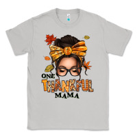 Moon Dust one thankful mama afro messy bun Classic Tee - texasbilliewilder