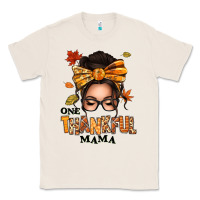 Natural one thankful mama afro messy bun Classic Tee - texasbilliewilder