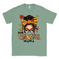 Sage one thankful mama afro messy bun Classic Tee - texasbilliewilder
