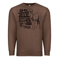 Chestnut New Hump day camel Guess What Day Premium Sweatshirt - DesignPulse