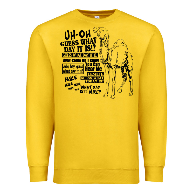 New Hump Day Camel Guess What Day Premium Sweatshirt by DesignPulse | Teevron