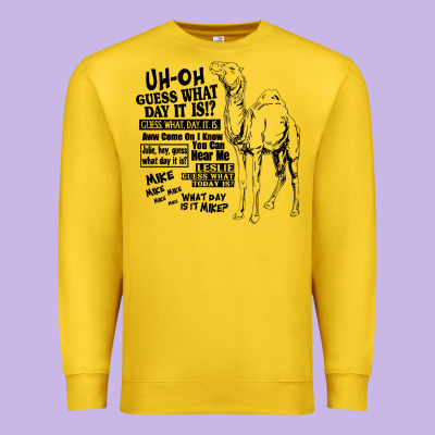 New Hump Day Camel Guess What Day Premium Sweatshirt Designed By Designpulse