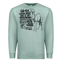 Seafoam New Hump day camel Guess What Day Premium Sweatshirt - DesignPulse