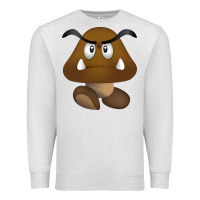 Oatmeal Heather goomba Premium Sweatshirt - DesignPulse
