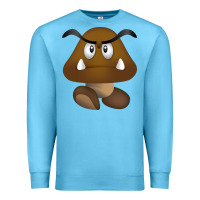 Ocean Blue goomba Premium Sweatshirt - DesignPulse