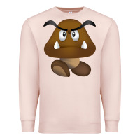 Pale Pink goomba Premium Sweatshirt - DesignPulse