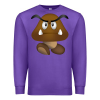 Purple goomba Premium Sweatshirt - DesignPulse