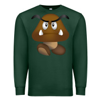 Sports Green goomba Premium Sweatshirt - DesignPulse