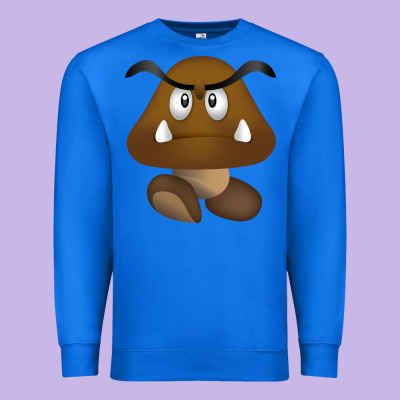 Goomba Premium Sweatshirt Designed By Designpulse
