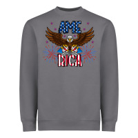 Storm America eagle Heavyweight Sweatshirt - CowhideDigitalArt