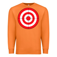 Carrot bulls eye target lazy diy halloween costume darts shooting t shirt Premium Sweatshirt - DesignPulse