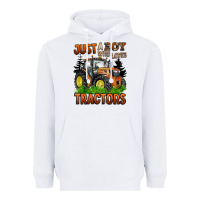 White just a boy who loves tractors Heavyweight Hoodie - BarkalooDesign