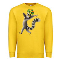 Lemon All Hail King Julien Premium Sweatshirt - DesignPulse