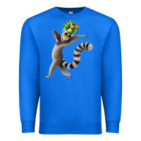 True Royal All Hail King Julien Premium Sweatshirt - DesignPulse