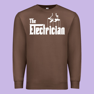 The Electrician The Godfather Parody Design Hipste Premium Sweatshirt Designed By Pixelwave